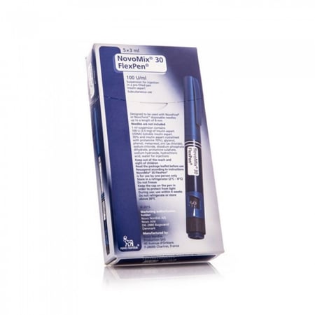 نوفومكس 30 فلكس بن 100 وحدة / مل قلم 5 * 3 مل