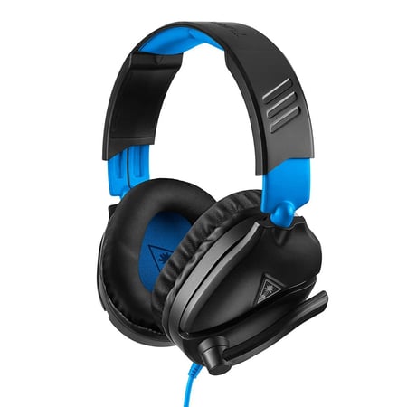 سماعة ترتل بيتش ريكون - Turtle Beach Recon 70 Gaming Headset for PlayStation 4 Pro, PlayStation 4, Xbox One, Nintendo Switch, PC, and Mobile - PlayStation 4