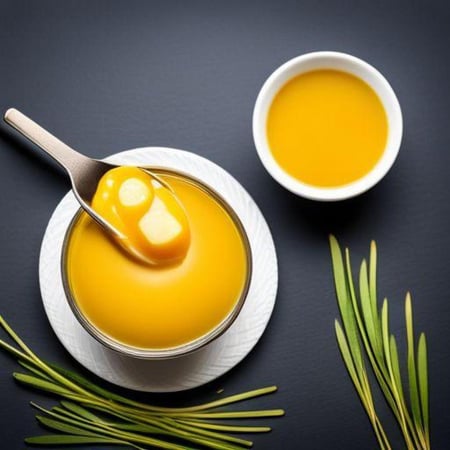 سمن غنمي ماعز مضومر اصفر