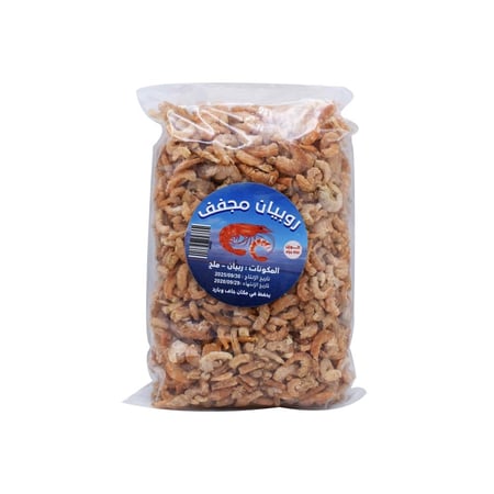 روبيان مجفف حبة وسط 500 جرام