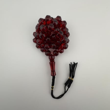 سبحة زعفران فواح لون أحمر