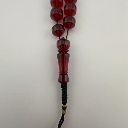 سبحة زعفران فواح لون أحمر