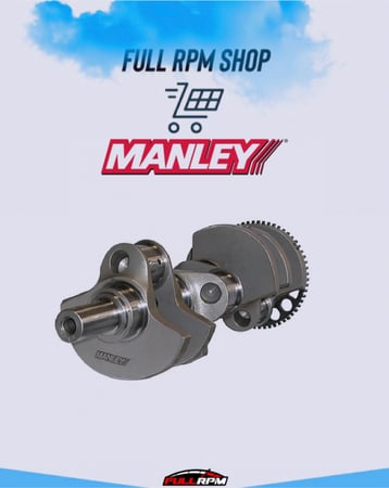 كرنك مانلي لمكاين LS مقاس 4 انش Manley CRANKSHAFT-4.000 LW 58T RELUCT