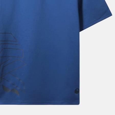 تيشرت  اوفر سايز ازرق سكيلانو