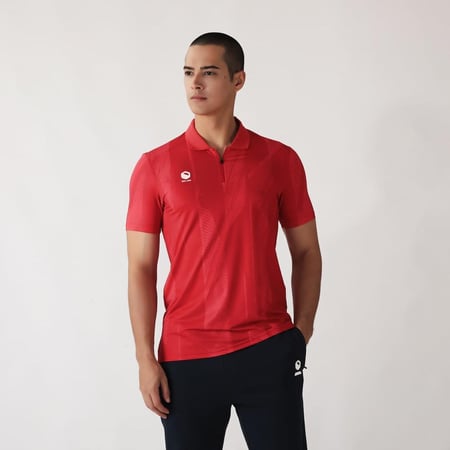 تيشرت بولو أحمر