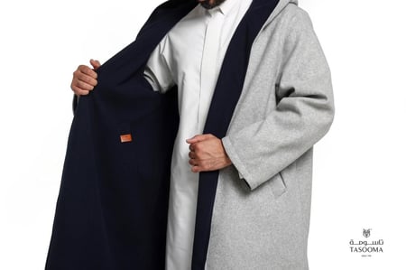 P3 فروة من تاسومة دبل فيس بهودي 41007 NAVY-B