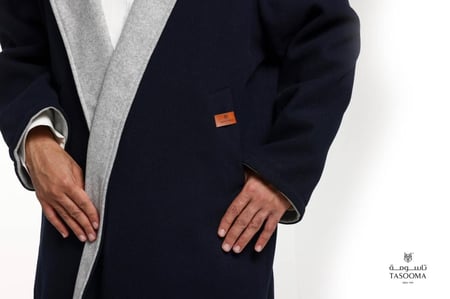 P3 فروة من تاسومة دبل فيس بهودي 41007 NAVY-B