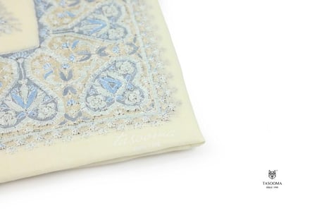 شال شتوي نقشات كشميري من تاسومة