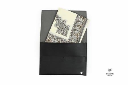 شال شتوي نقشات كشميري من تاسومة