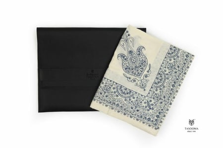 شال شتوي نقشات كشميري من تاسومة