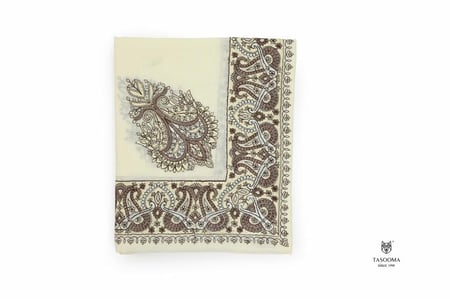 شال شتوي نقشات كشميري من تاسومة