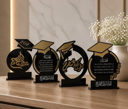 استاند اكرليك تخرج