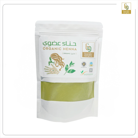حناء عضوي طبيعي من مزارع بان جرينا الزراعية للعناية بالشعر