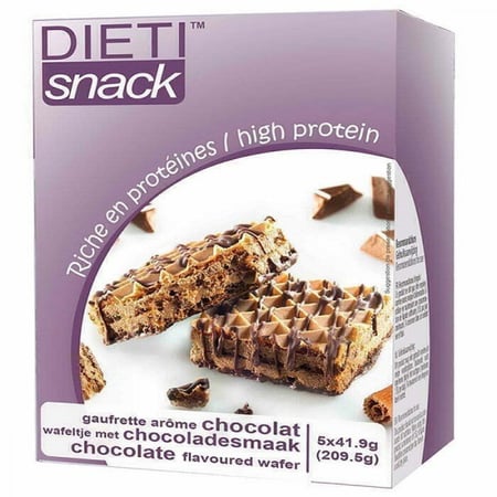 دايتي سناك ،ويفر الشوكولاتة | Dieti Snack Chocolate Wafer 5 x 41.9 g