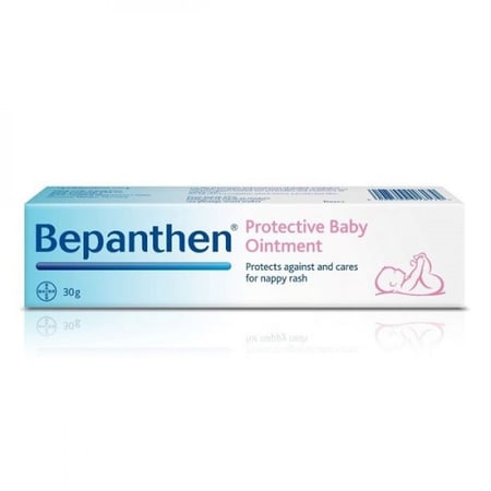 مرهم بيبانتين لعلاج الطفح الناجم عن بلل الحفاضات | Bepanthen Baby Ointment for Nappy Rash 30 g