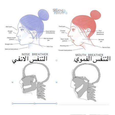 لصقات لعلاج تنفس اثناء النوم لانف وتراجع الفك