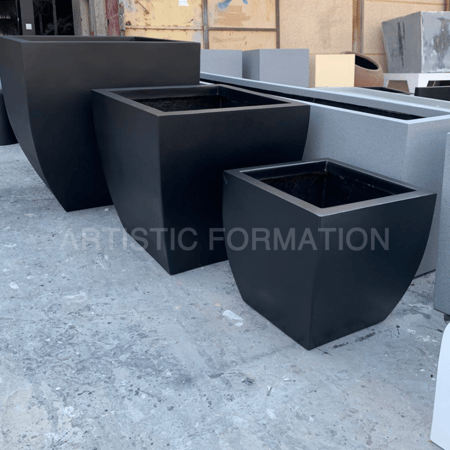 حوض زراعة من الفايبر جلاس متوفر بعدة أحجام وألوان