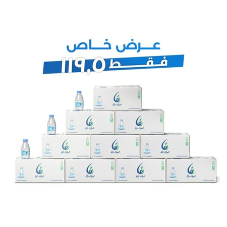 عرض خاص - 10 كرتون مياه رفا 250 مل