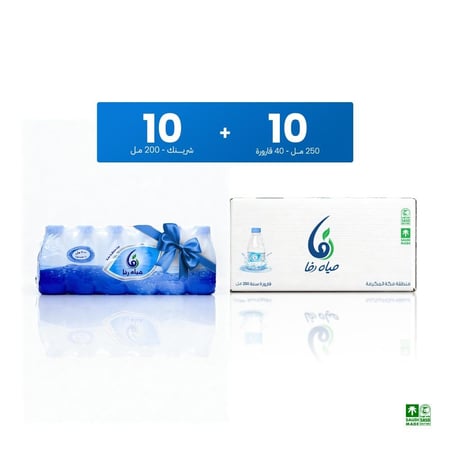 10 كرتون + 10 شرنك 250 مل