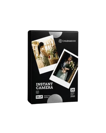 vintage print camera paper 20 piece