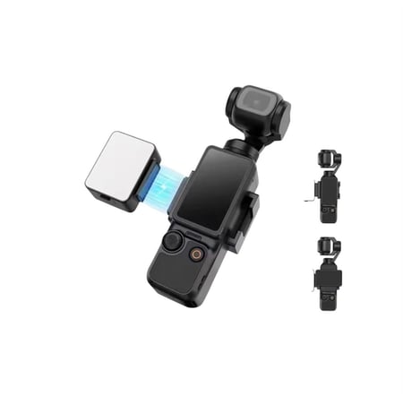 اضاءة led مغناطيسيه متوافقه مع متوافق مع DJI OSMO Pocket 3