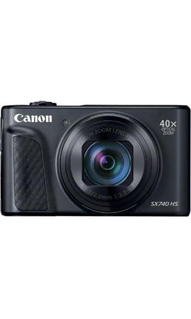 بكج  (Canon Powershot SX740 HS + ذاكرة 128GB + وصلة type C)