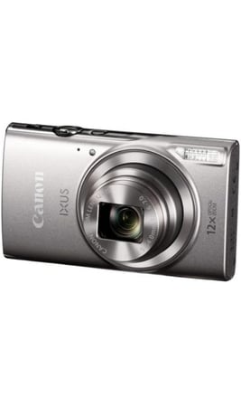 بكج (اسود  Canon IXUS 285 HS + ذاكرة 128GB + وصلة type C)