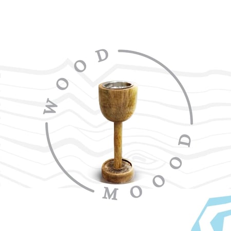 شمعدان وود || خشب هندي