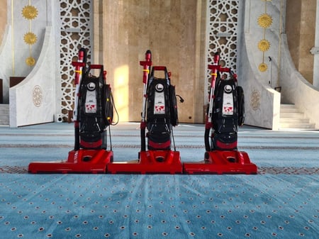 مكنسة الحمراء 2 ماطور ايطالي عرض 60سم