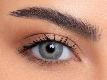 عدسات لنس مي عبوة من عدستين شوقر جراي ايوا