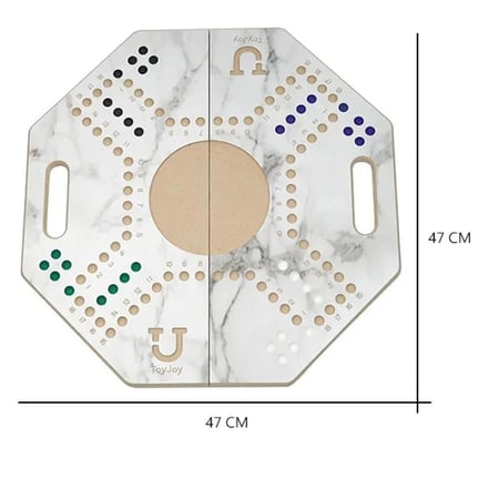 لعبة - جاكارو فاخرة لأربع أشخاص بكامل ملحقاتها مع شنطة