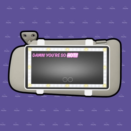 مراية سيارة ليد - ( 1 )