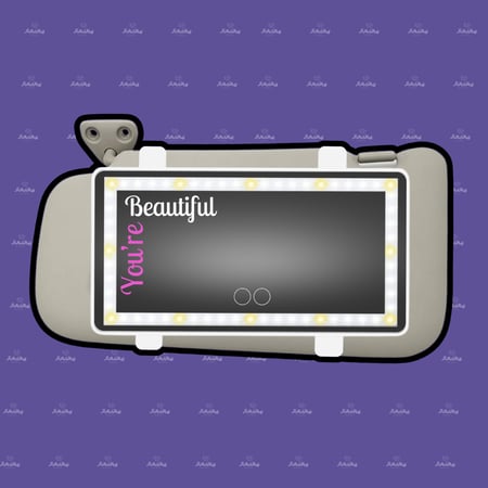 مراية سيارة ليد - ( 2 )