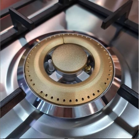 سطح 90سم 5عيون غاز العيون نحاس شبك ثقيل ماستر جاز إيطالي