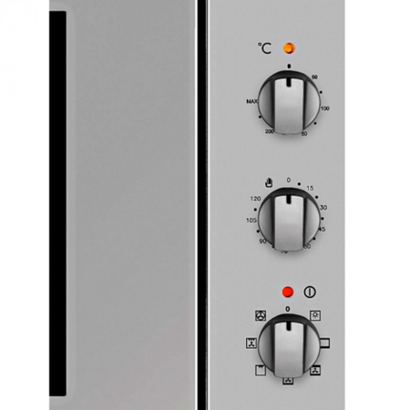 فرن 90 سم كهرباء 9 وظائف   3 مفتاح مروحة توزيع الحرارة   سيخ الشواية ارتفاع 50 سم