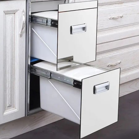 عياشة دورين مقاس 65 سم سلفر  زجاج