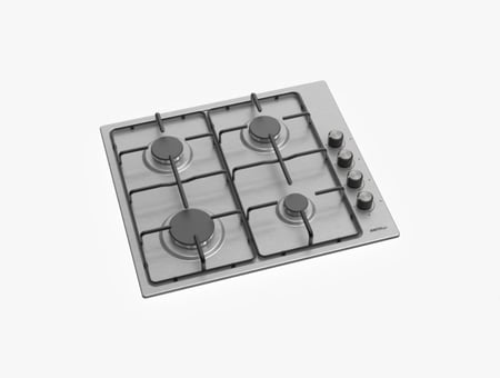 سطح 60 سم 4 عيون غاز شبك خفيف اشعال ذاتي أمان كامل مفاتيح جانبية تركي