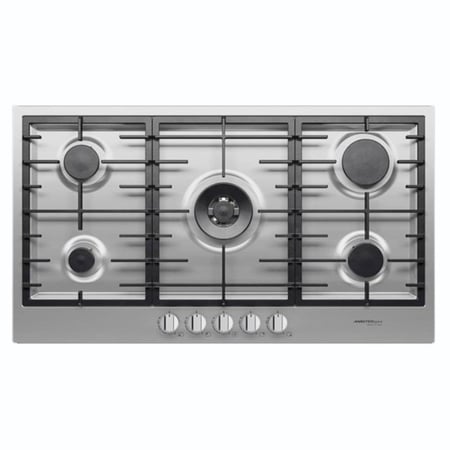 سطح 90سم 5عيون غاز صمام امان فلات شبك ثقيل إيطالي