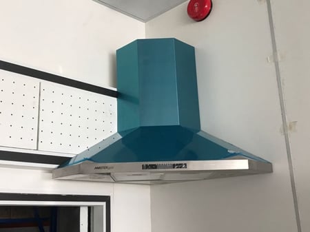 شفاط مطبخ زاوية 70سم قوة 1200 لمس MASTERgas صيني