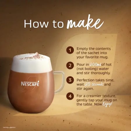 نسكافيه جولد كابوتشينو منزوع الكافيين و غير محلى ديكاف _المملكة المتحدة