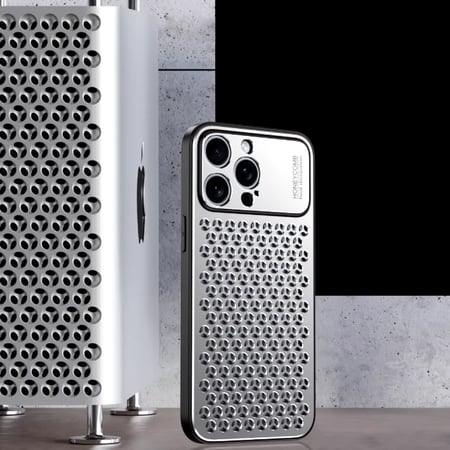 جراب هاتف من سبائك الألومنيوم  iPhone 14 , 13 ، iPhone 15 Pro Max