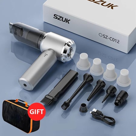 مكنسه كهربائيه للسياره