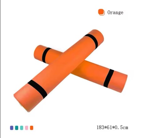 سجادة يوغا سميكة سهلة التنظيف ومضادة للانزلاق