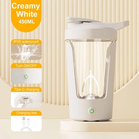 كوب خلط كهربائي بروتين مصل اللبن