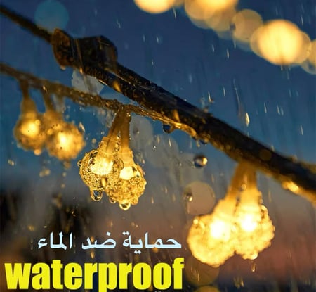 أضواء كريستالية معلقة للتخييم
