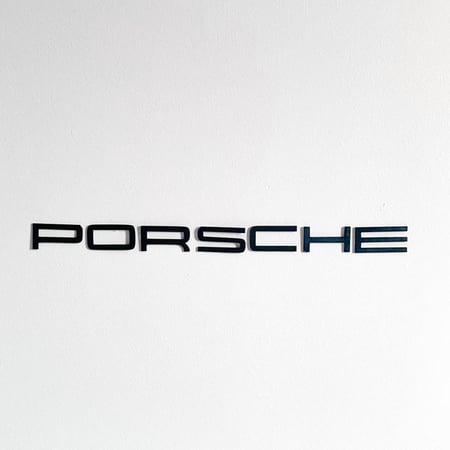 حروف كلمة porsche