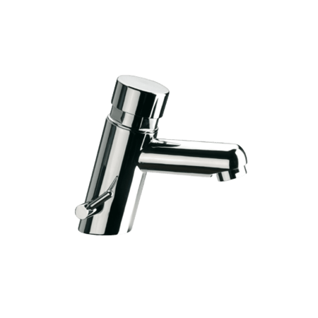 خلاط مغسلة ضغط نحاس مطلي بالكروم بتصميم إيطالي T060 فخم