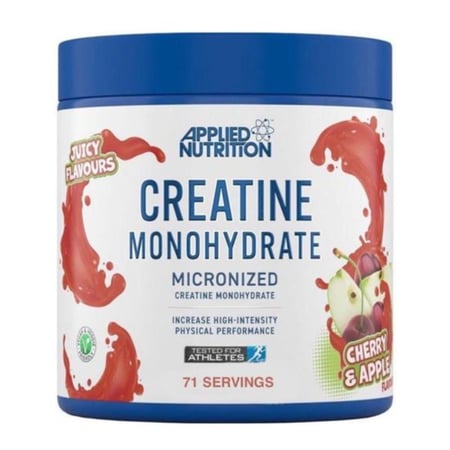كرياتين مونهيدرات  ابلايد نيوترشن 71  حصة | Applied Nutrition Creatine - نكهة كرز وتفاح