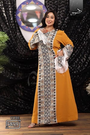 جلابية بيت بتصميم عصري