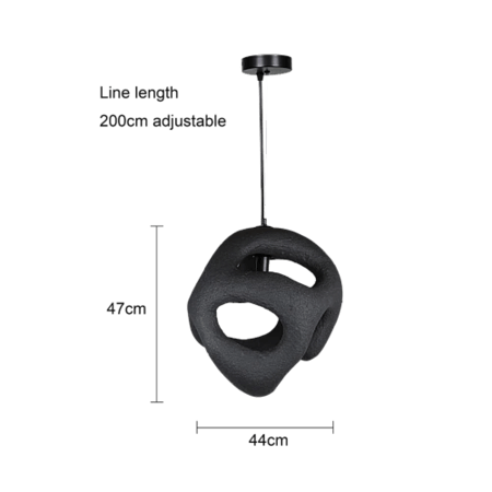 نجف علاقي مودرن لولي E27*1L